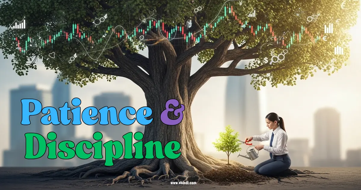 Patience, Discipline, Power of Compounding, Time in the market, SIP,