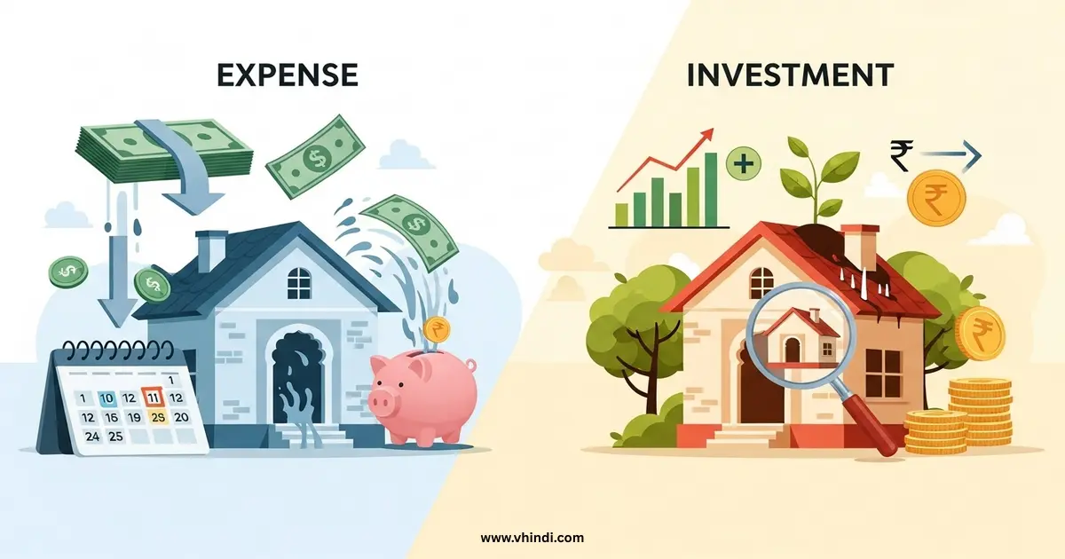 क्या भारत में घर खरीदना Expense है या Investment?, benefits of home ownership, hidden costs of buying a home,