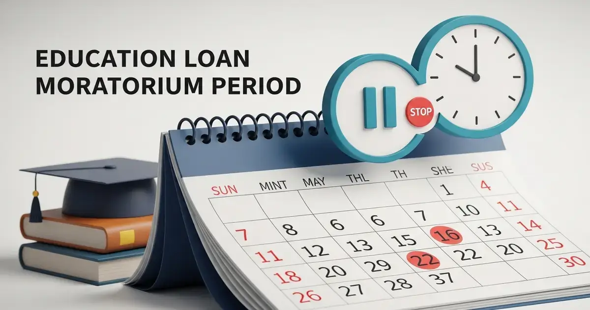 Education Loan Moratorium Period, Education loan interest calculation, How to reduce education loan interest,