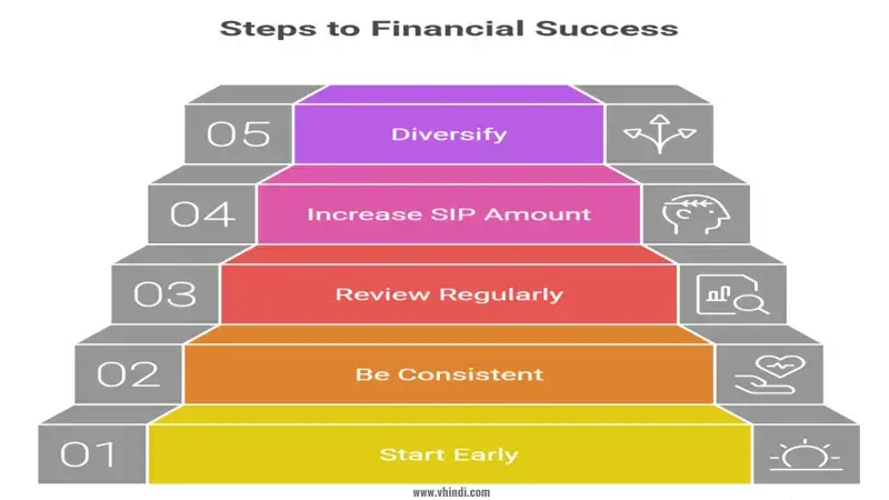 What is SIP in Hindi,
Power of compounding,
Rupee cost averaging,
Benefits of SIP,