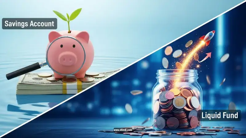 Emergency Fund,
Savings Account vs Liquid Fund,
Best option for emergency fund,
High-interest savings account India,
