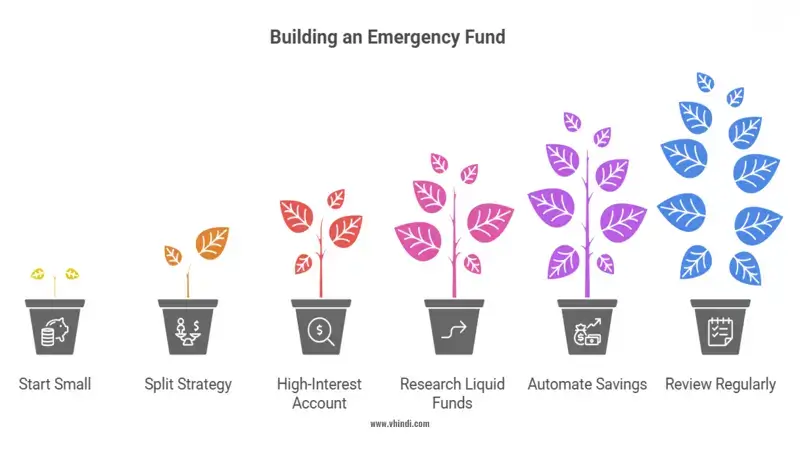 Emergency Fund,
Savings Account vs Liquid Fund,
Best option for emergency fund,
High-interest savings account India,